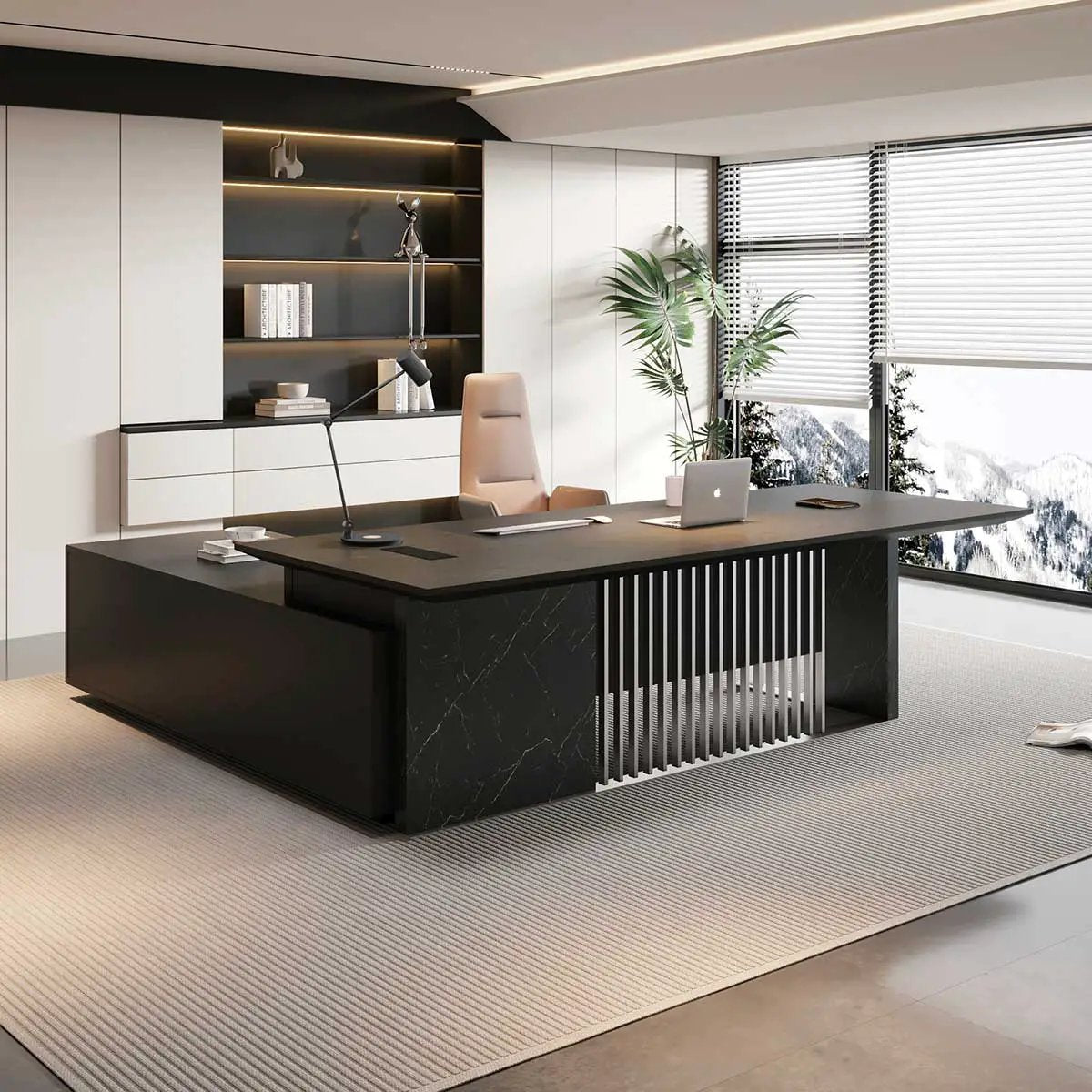 Buckler · Modern L-Shaped Desk by Arc Grove