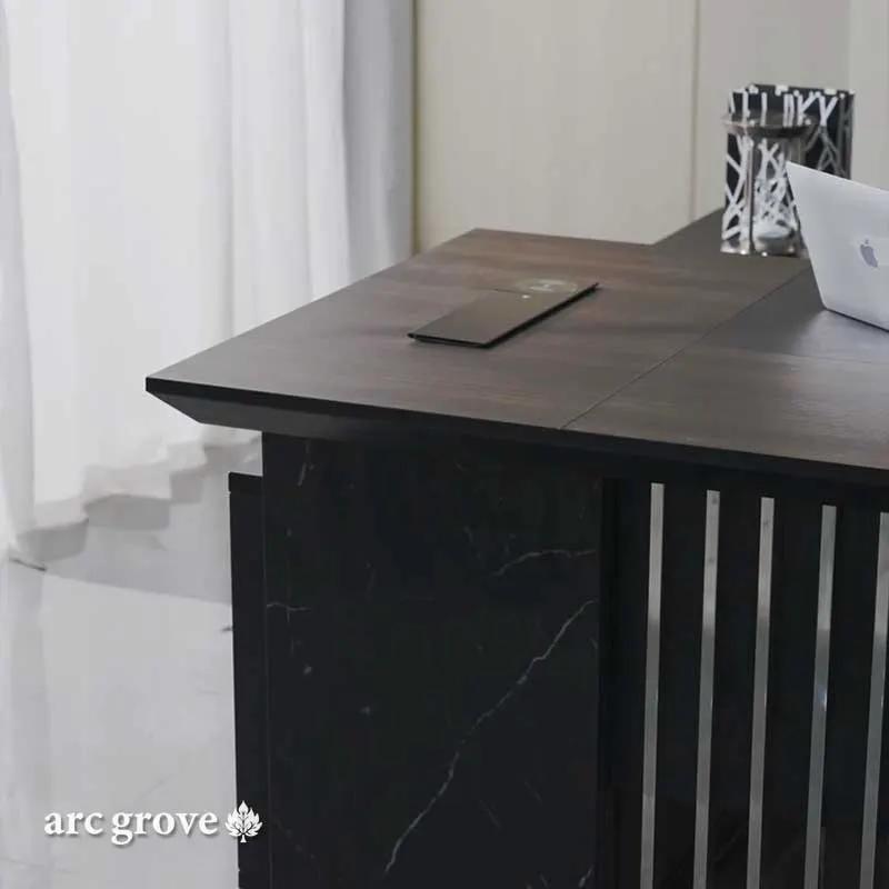 Buckler · Modern L-Shaped Desk by Arc Grove