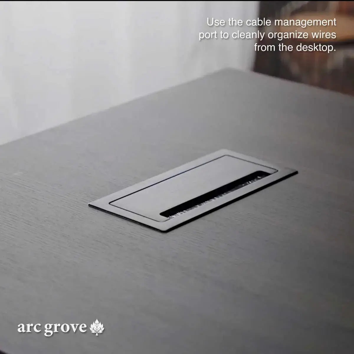 Maverick · Standing L-Shaped Executive Desk, Adjustable Height by Arc Grove