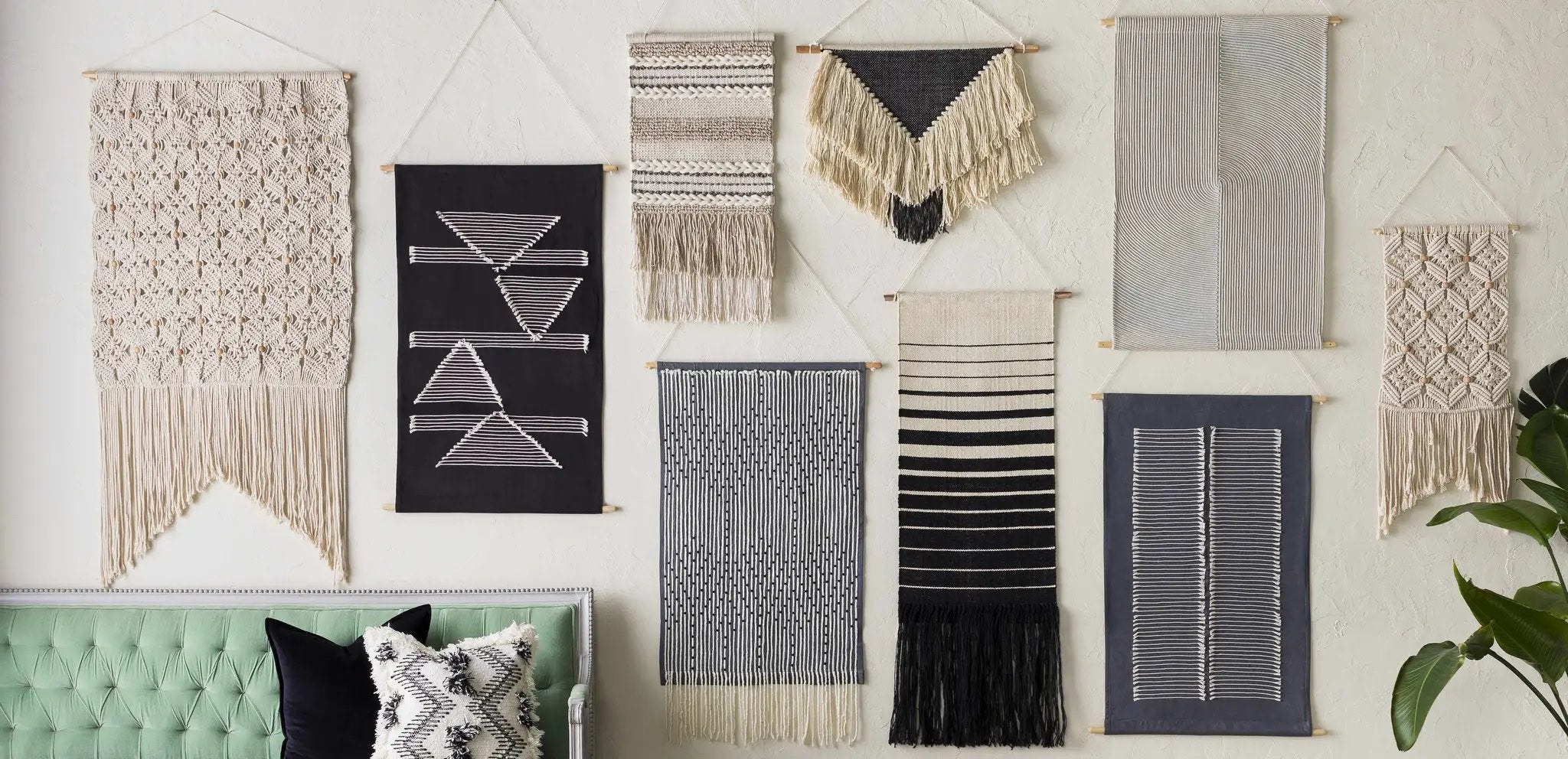 Raphine Wall Hanging by Boutique Rugs