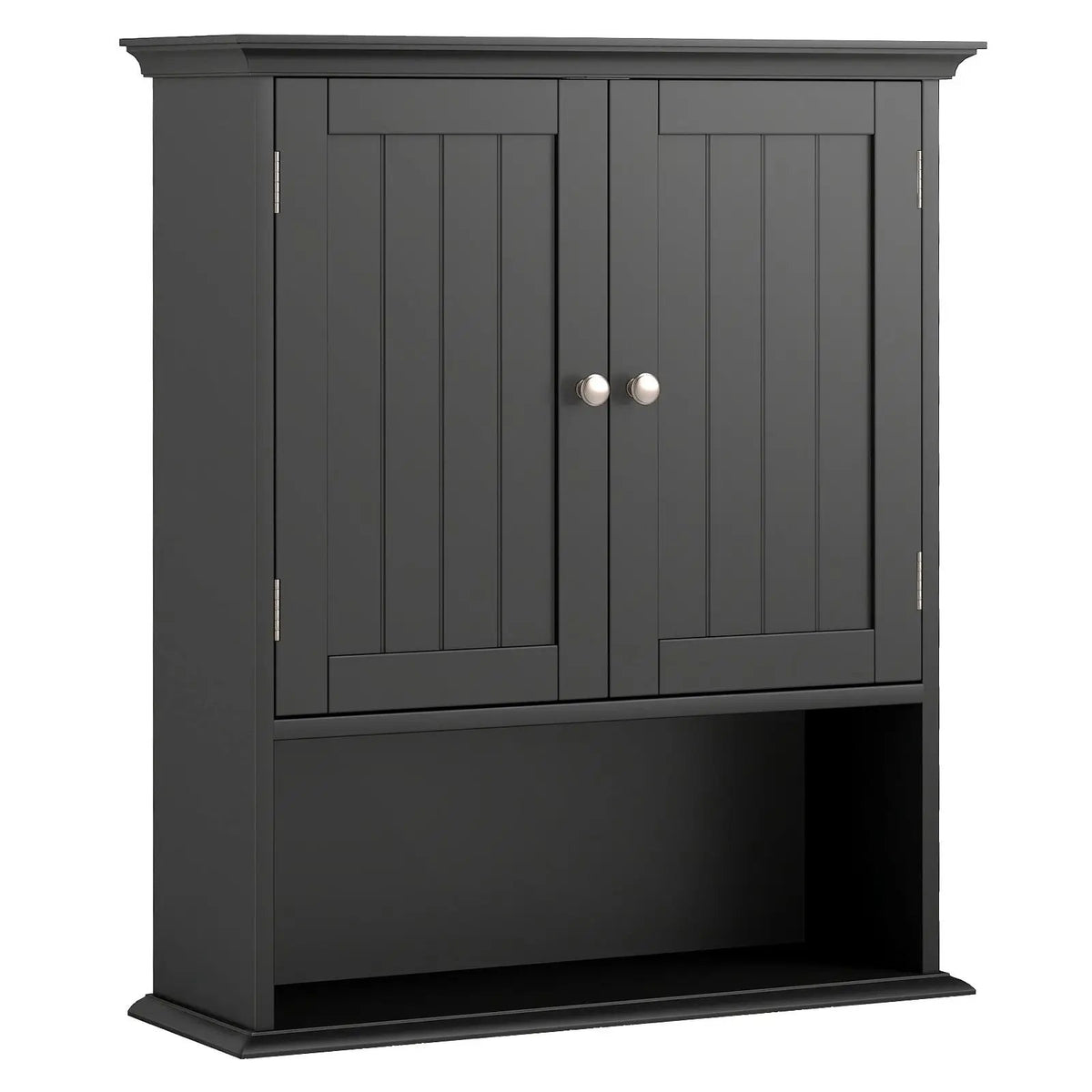 Wall Mount Bathroom Cabinet Storage Organizer with Doors and Shelves by DirectDeals