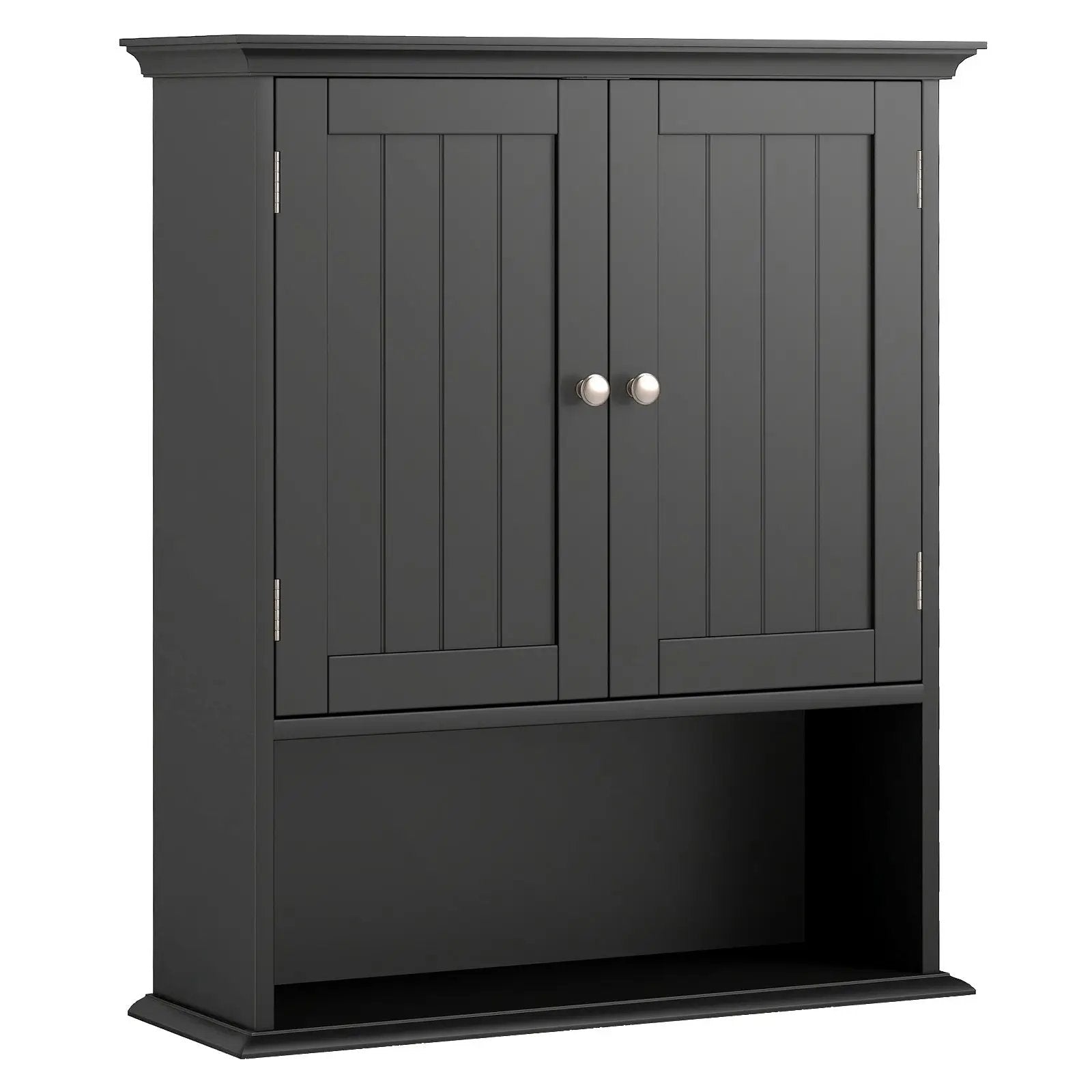 Wall Mount Bathroom Cabinet Storage Organizer with Doors and Shelves by DirectDeals