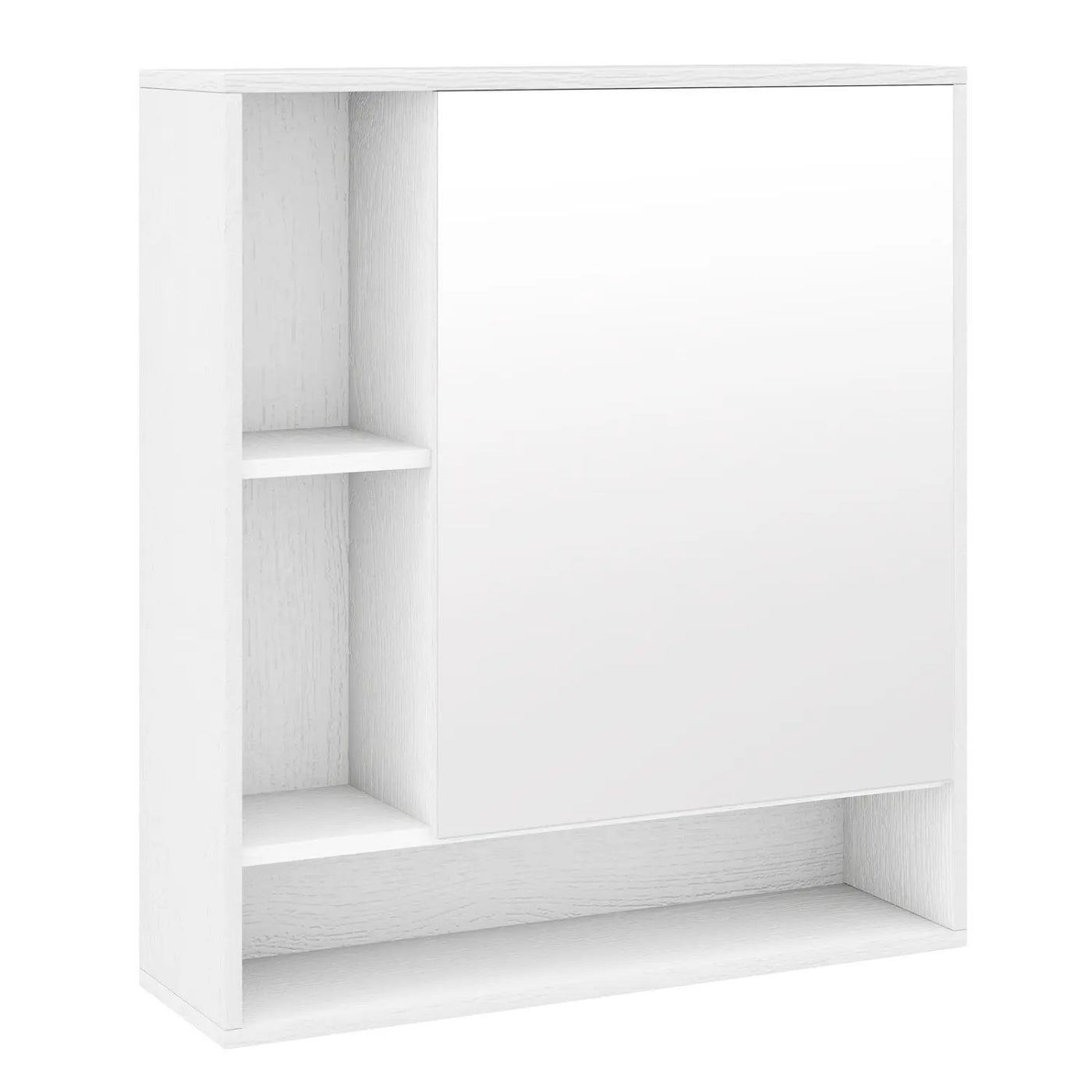 Wall Mounted Bathroom Cabinet with Mirror Single Door by DirectDeals