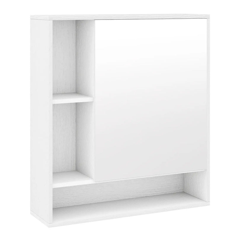 Wall Mounted Bathroom Cabinet with Mirror Single Door by DirectDeals