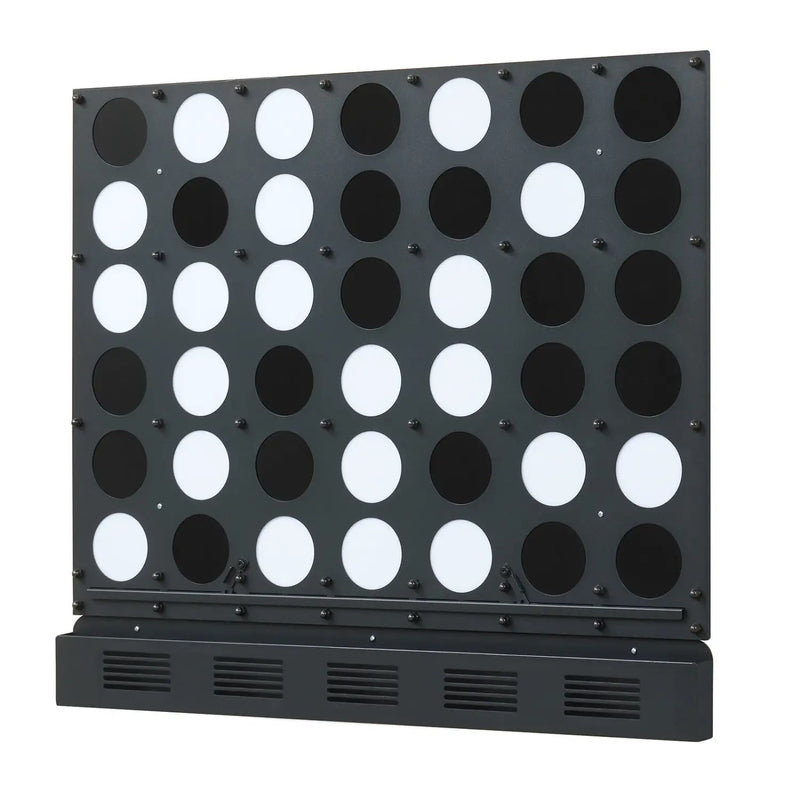 Wall-Mounted Connect 4 Game with Acrylic Discs by DirectDeals