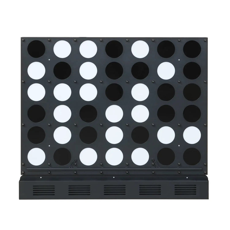 Wall-Mounted Connect 4 Game with Acrylic Discs by DirectDeals
