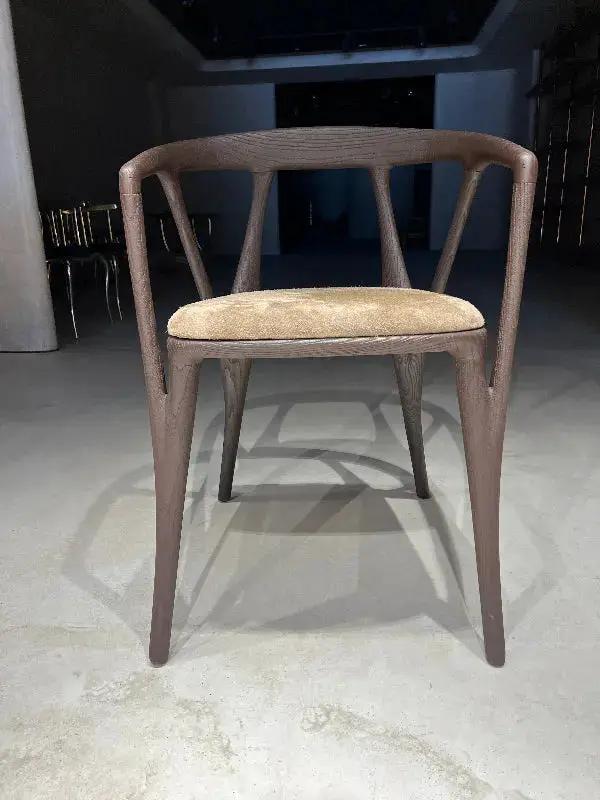 Luxury Premium Solid Walnut Chair - Italian Style by Gizz