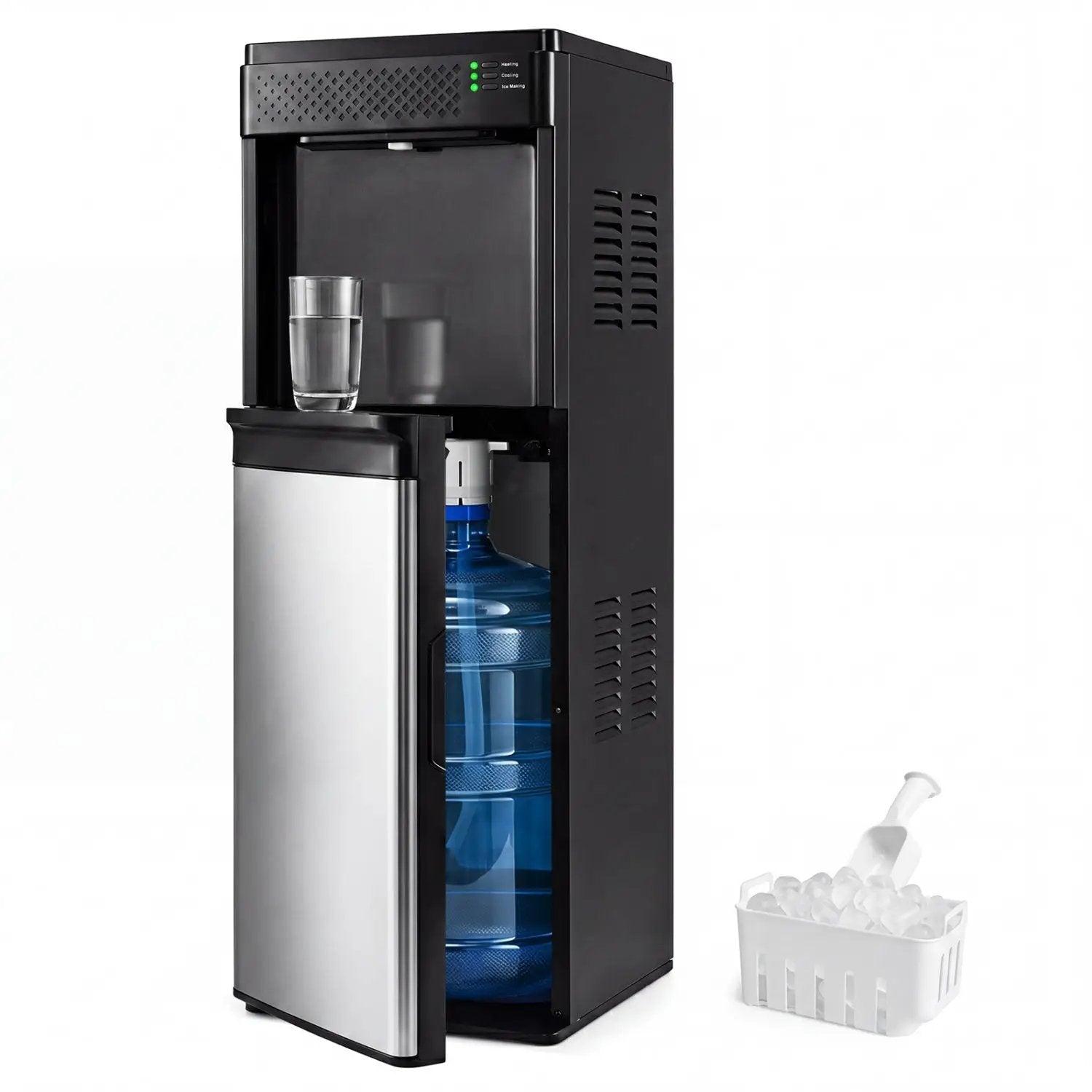 3-in-1 Water Dispenser with Ice Maker - Bottom Loading by DirectDeals