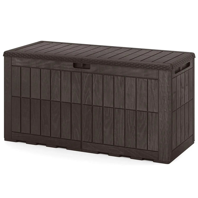 100 Gallon Outdoor Deck Box with Lockable Lid by DirectDeals