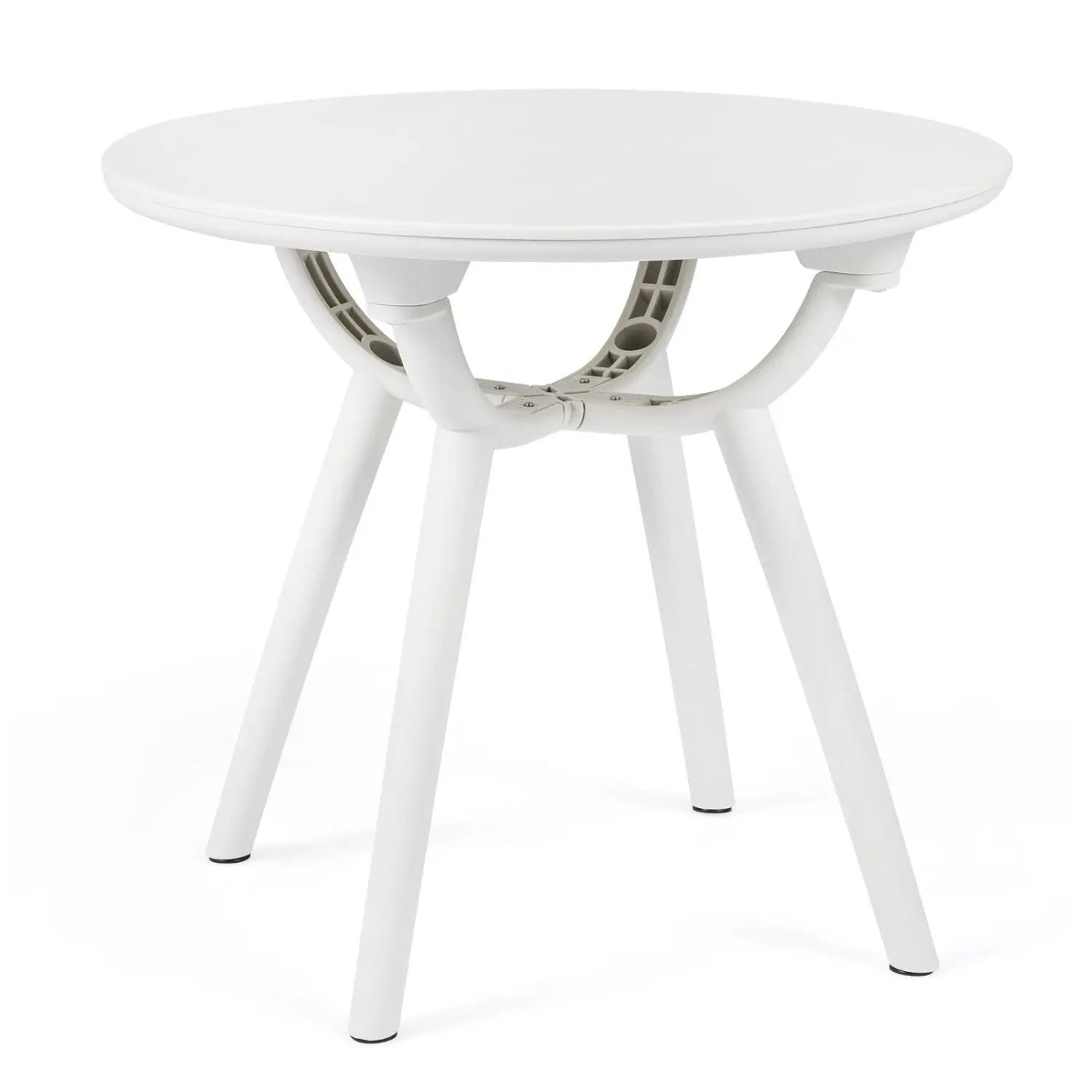 Weather-Resistant Circular Small End Table for Poolside and Balcony by DirectDeals