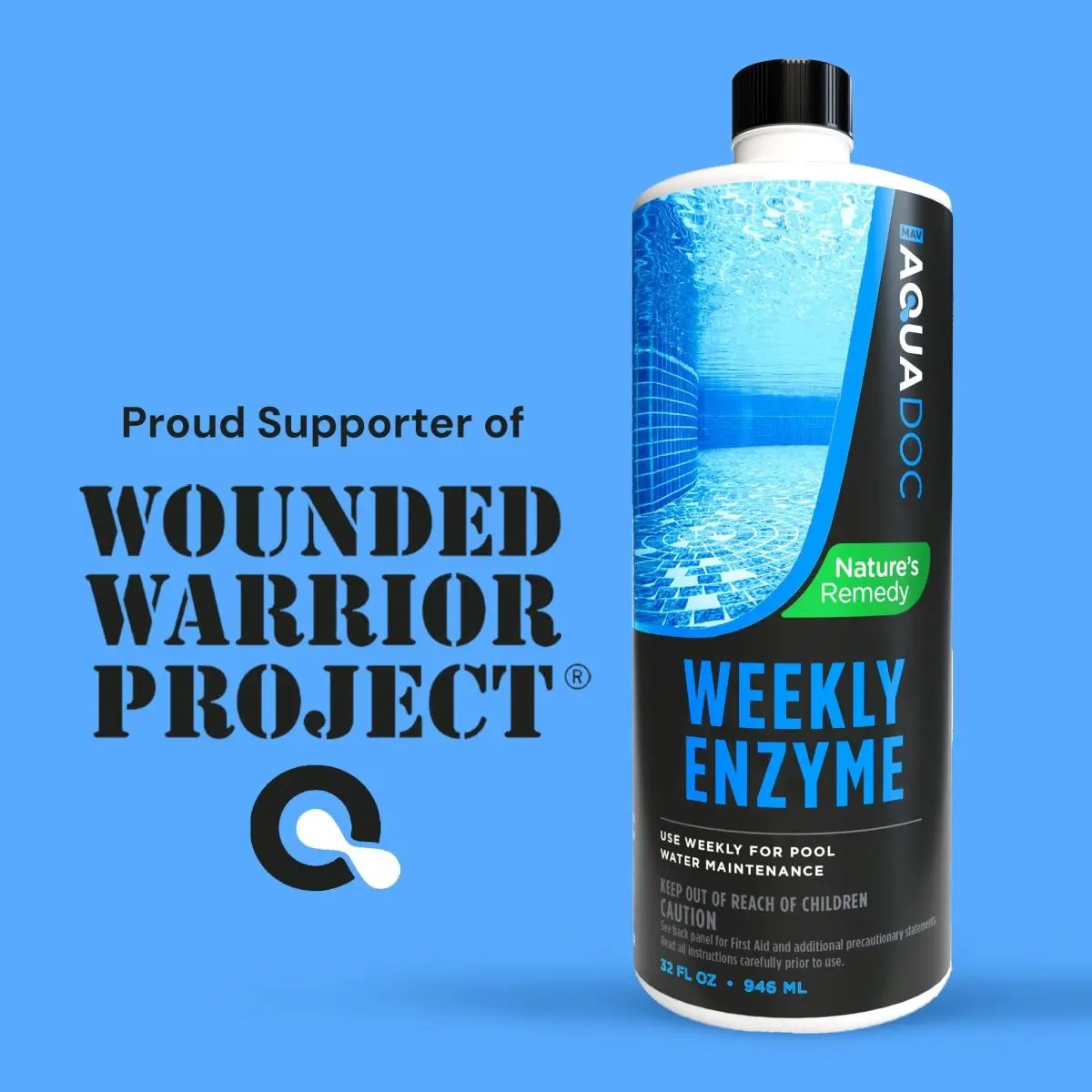 Pool Weekly Enzyme Treatment by AquaDoc