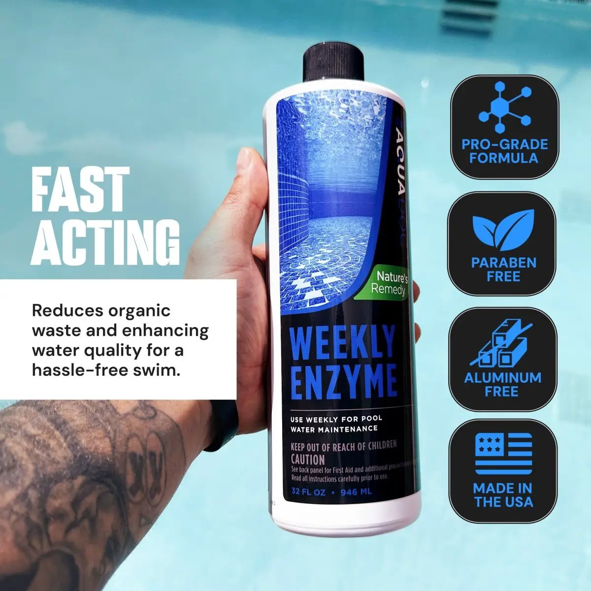 Pool Weekly Enzyme Treatment by AquaDoc