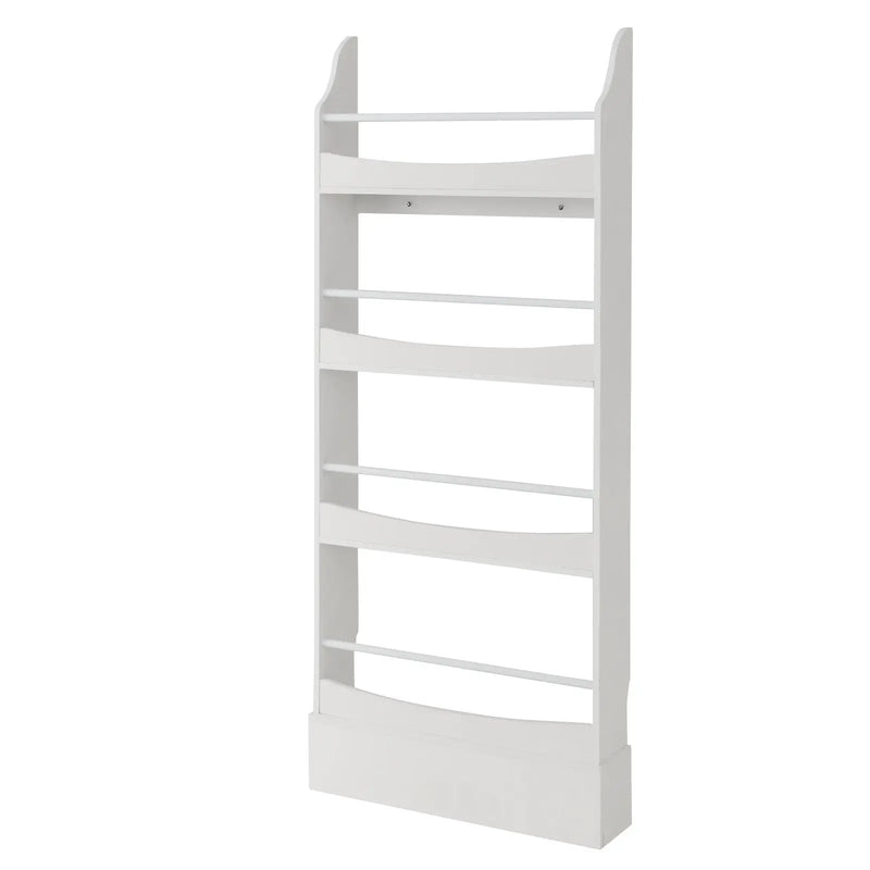 4-Tier Bookshelf with 2 Anti-Tipping Kits for Books and Magazines by DirectDeals