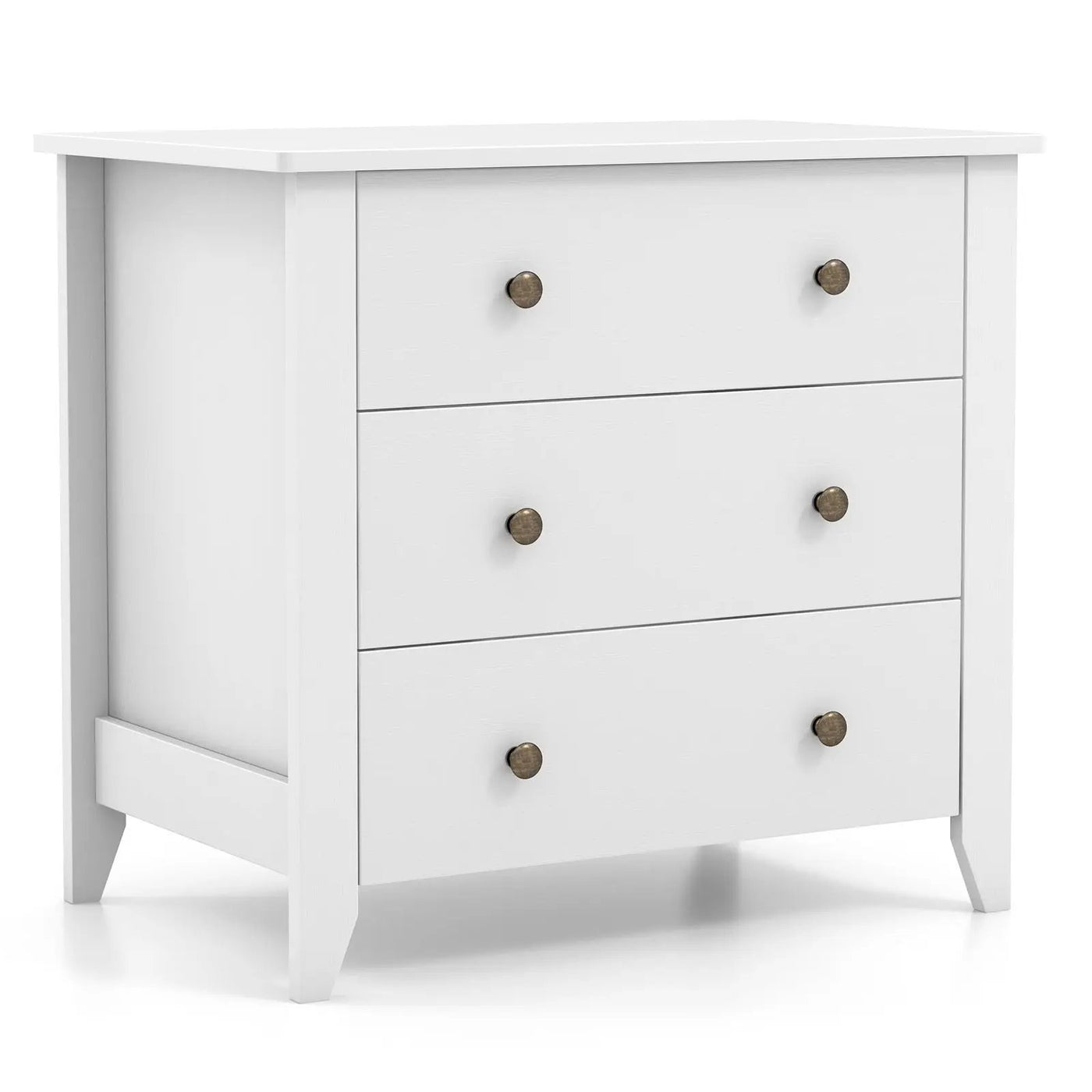 3 Drawer Dresser Chest of Drawers Bedside Table by DirectDeals
