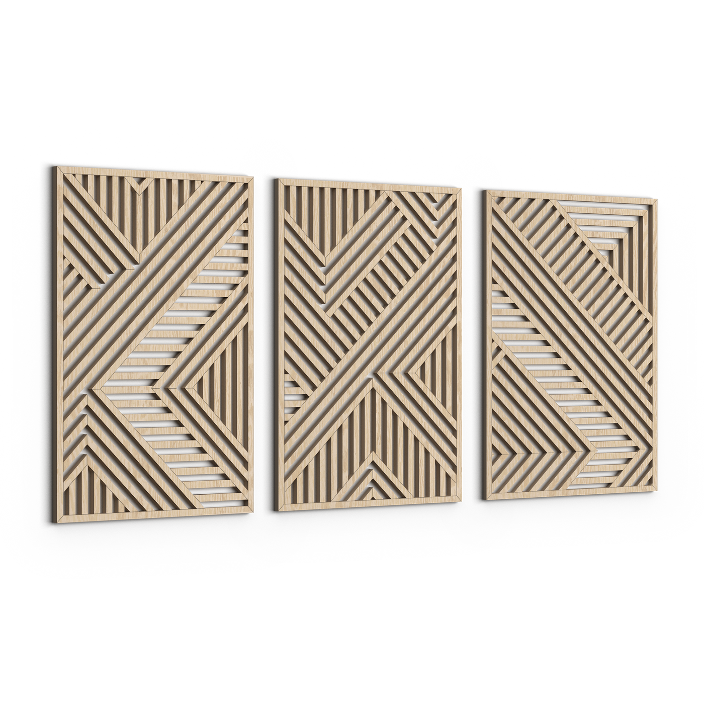Geometric TrioSet 01 - wall decor by VARBROS
