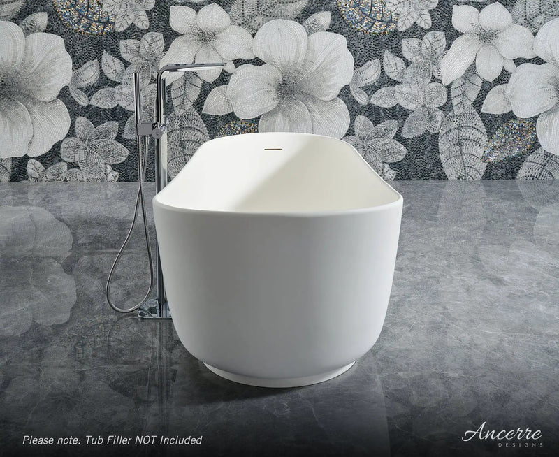 Whitmore Freestanding Solid Surface Bathtub by Ancerre Designs