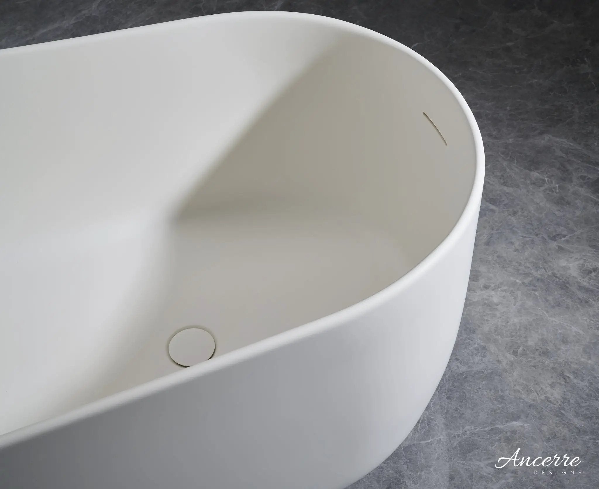 Whitmore Freestanding Solid Surface Bathtub by Ancerre Designs