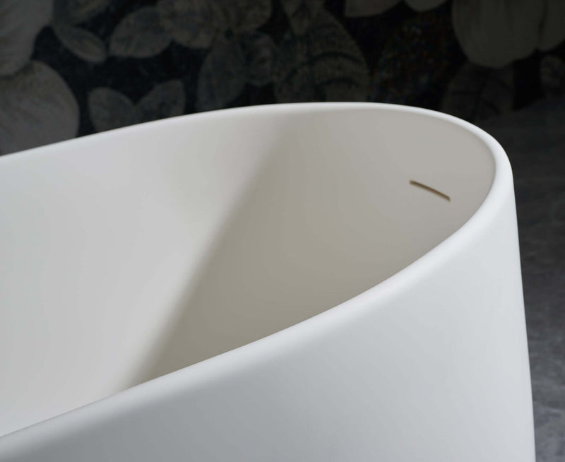Whitmore Freestanding Solid Surface Bathtub, photo 9 of 10