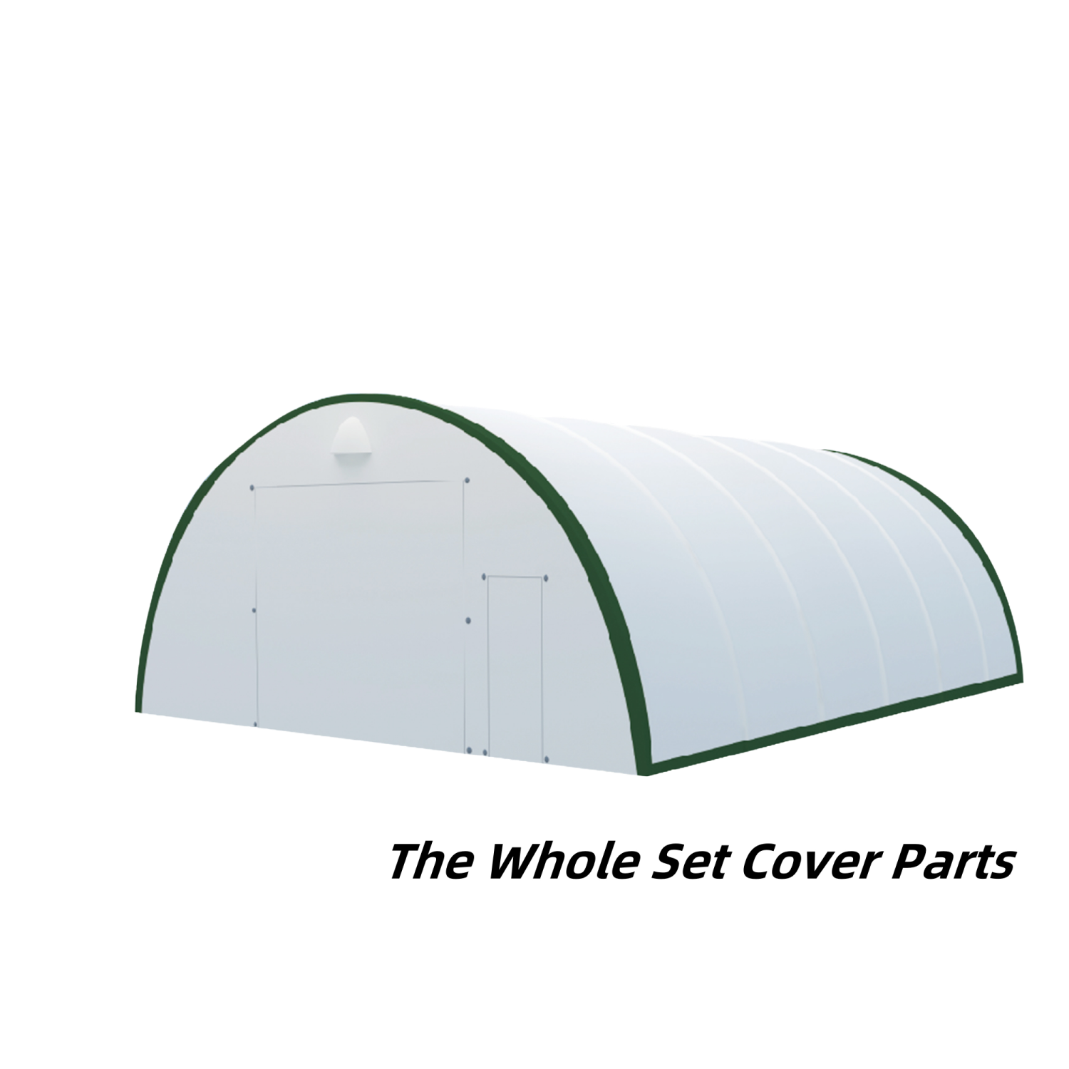 The Whole Set Cover Parts for Storage Shelter W30'xL40'xH15' by Chery Industrial