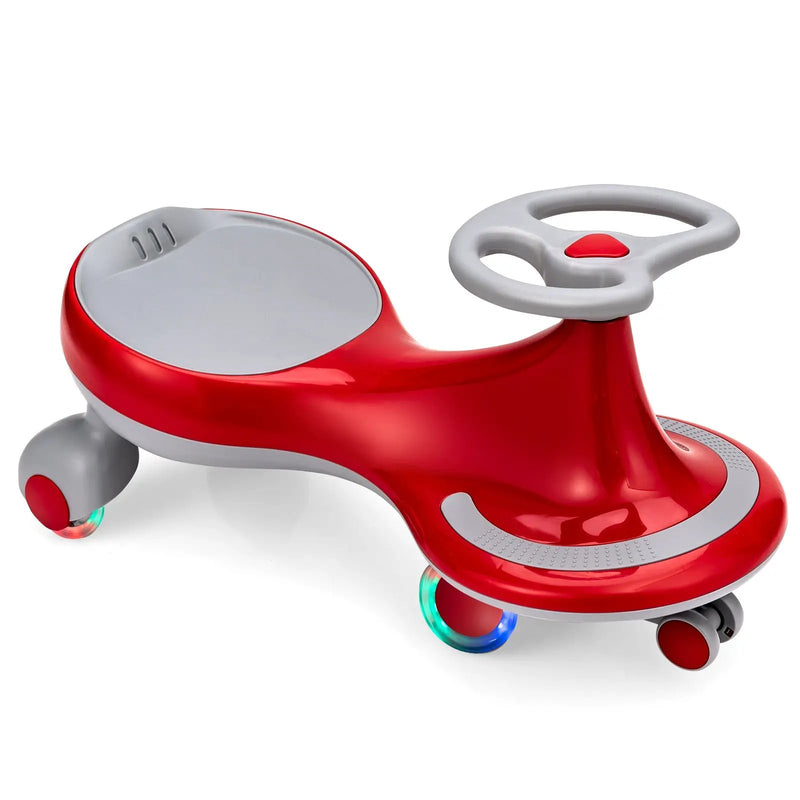 Wiggle Car Ride-on Toy with Flashing Wheels by DirectDeals