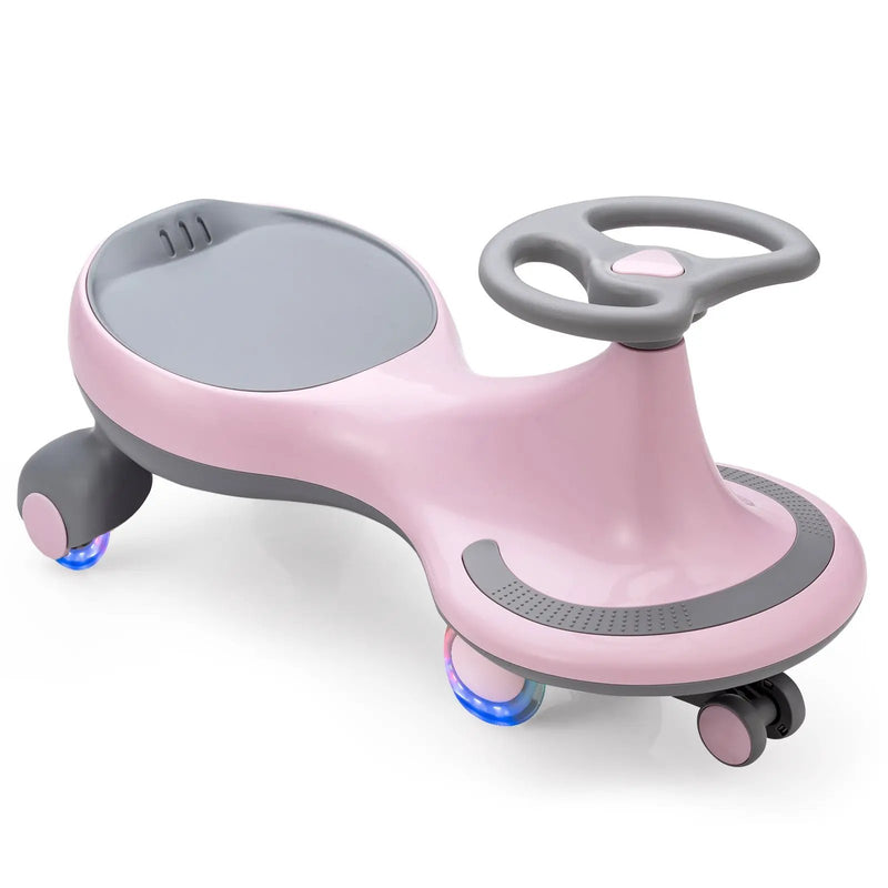 Wiggle Car Ride-on Toy with Flashing Wheels by DirectDeals