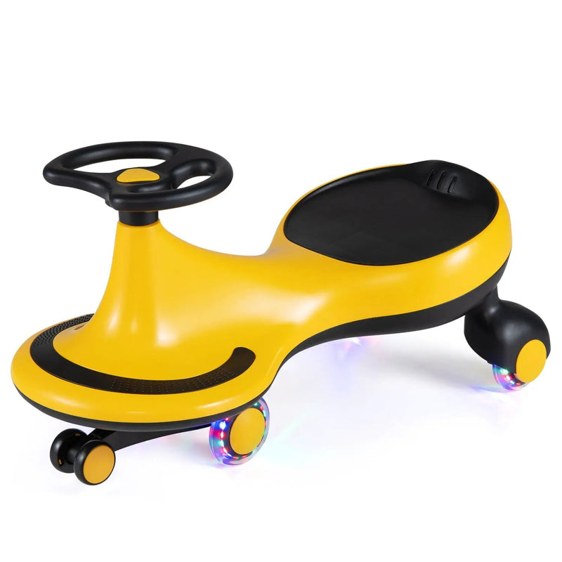 Wiggle Car Ride-on Toy with Flashing Wheels by DirectDeals
