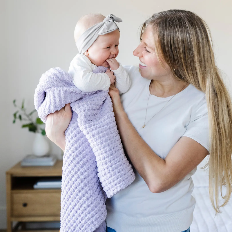 WAFFLE KNIT RECEIVING BLANKETS by HouseOfZazla