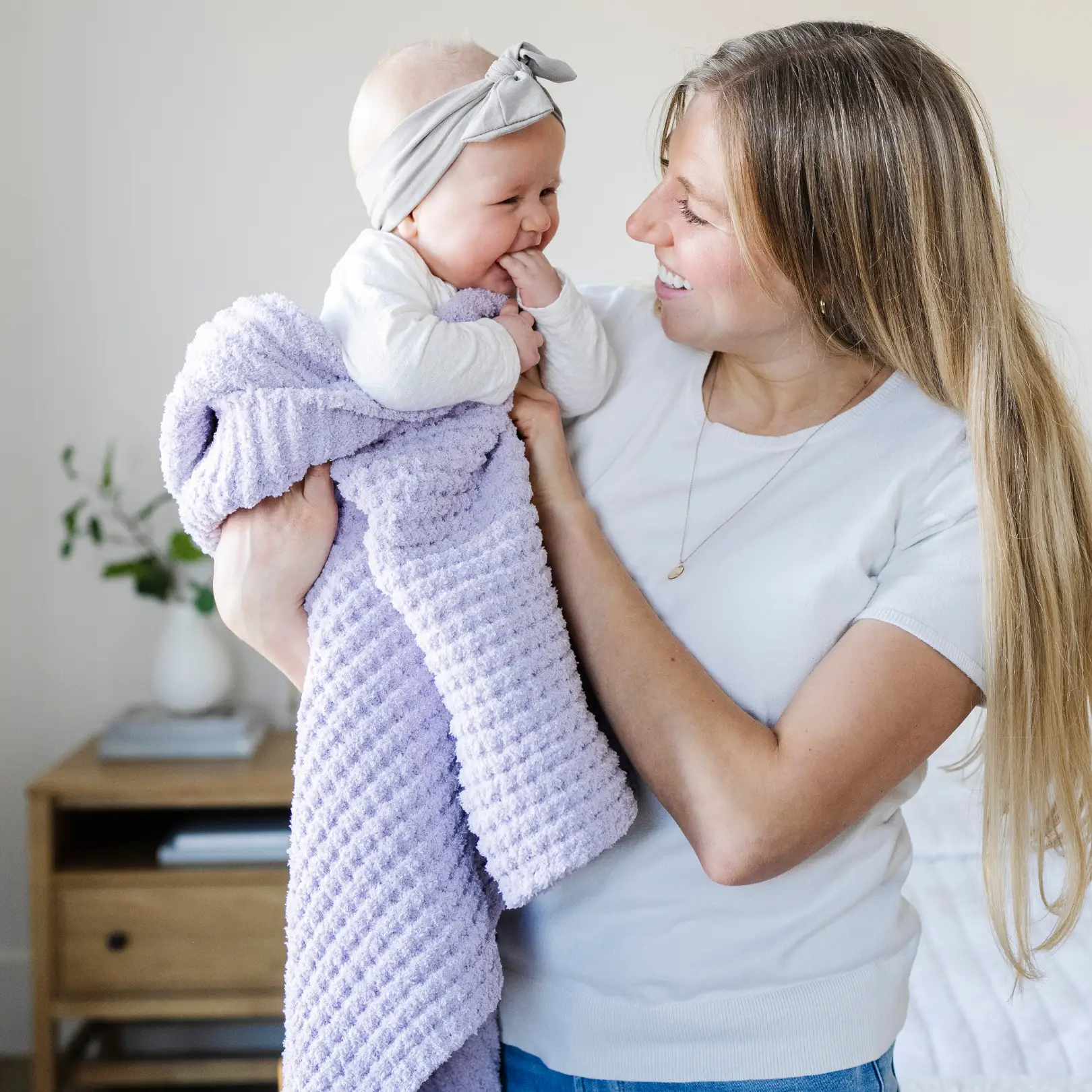 WAFFLE KNIT TODDLER BLANKETS by HouseOfZazla