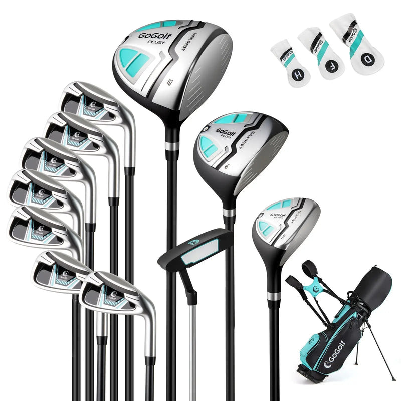 Women's Complete Golf Clubs and Bag Set Golf Stand Bag-Green by DirectDeals