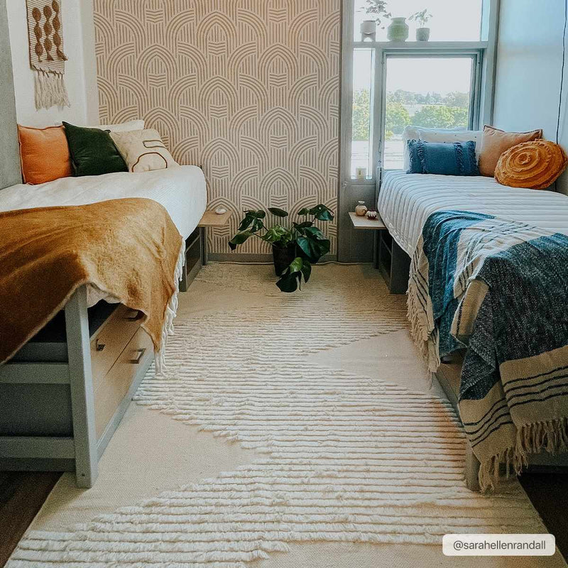 Woodew Modern Wool Rug - Clearance by Boutique Rugs