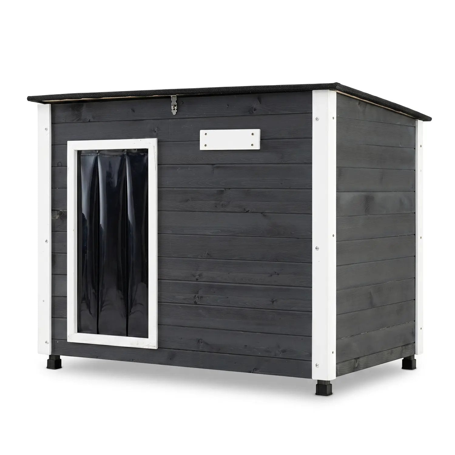 Wooden Dog House Outdoor with Openable Roof - Large by DirectDeals