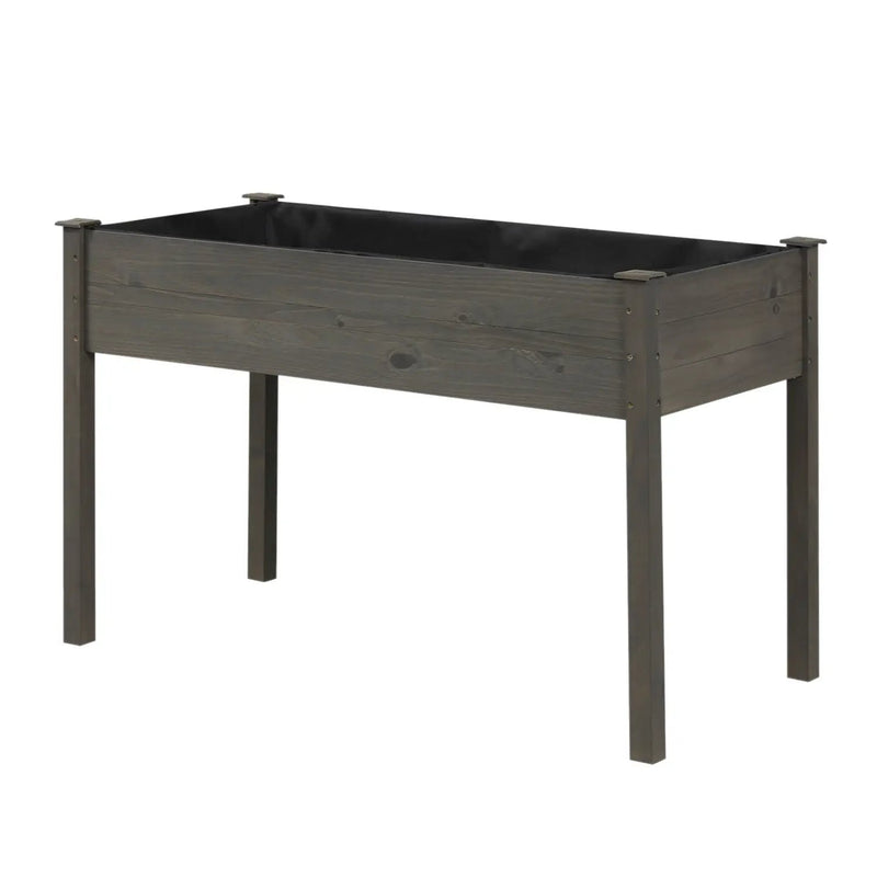 Wooden Raised Vegetable Garden Bed Elevated Grow Vegetable Planter by DirectDeals