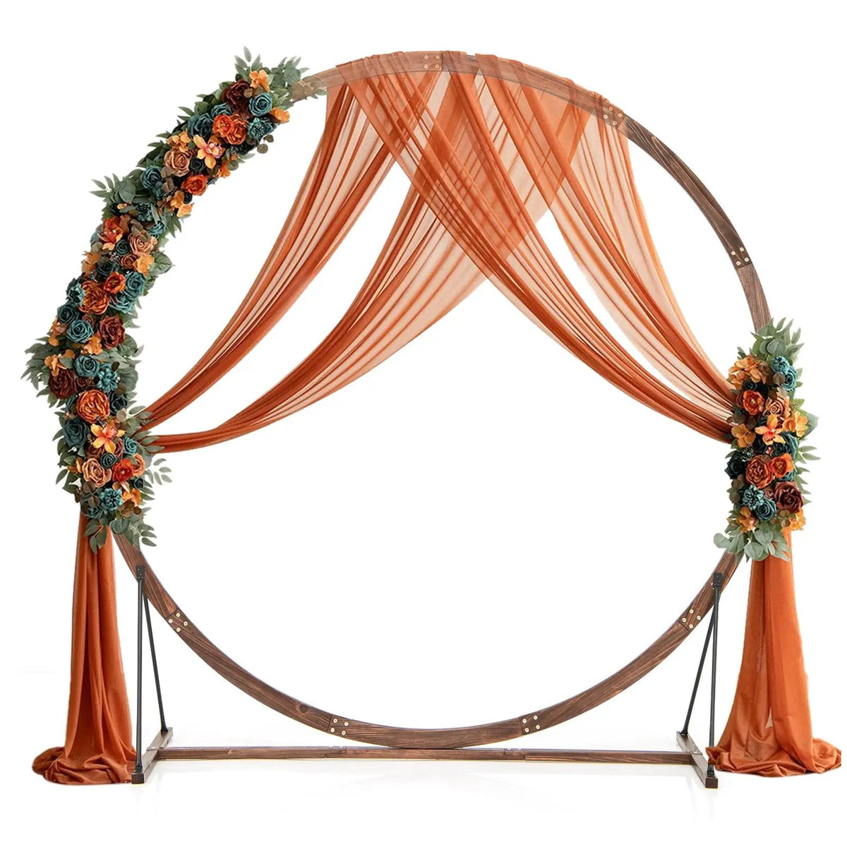 Wooden Wedding Arch Solid Wood Arbor Backdrop Stand for Wedding Ceremony by DirectDeals