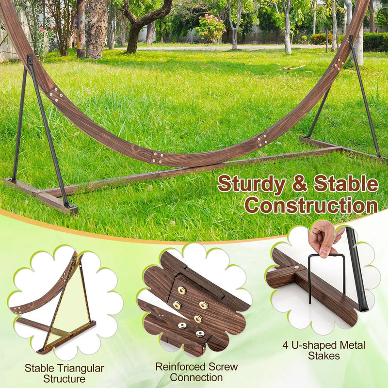 Wooden Wedding Arch Solid Wood Arbor Backdrop Stand for Wedding Ceremony by DirectDeals