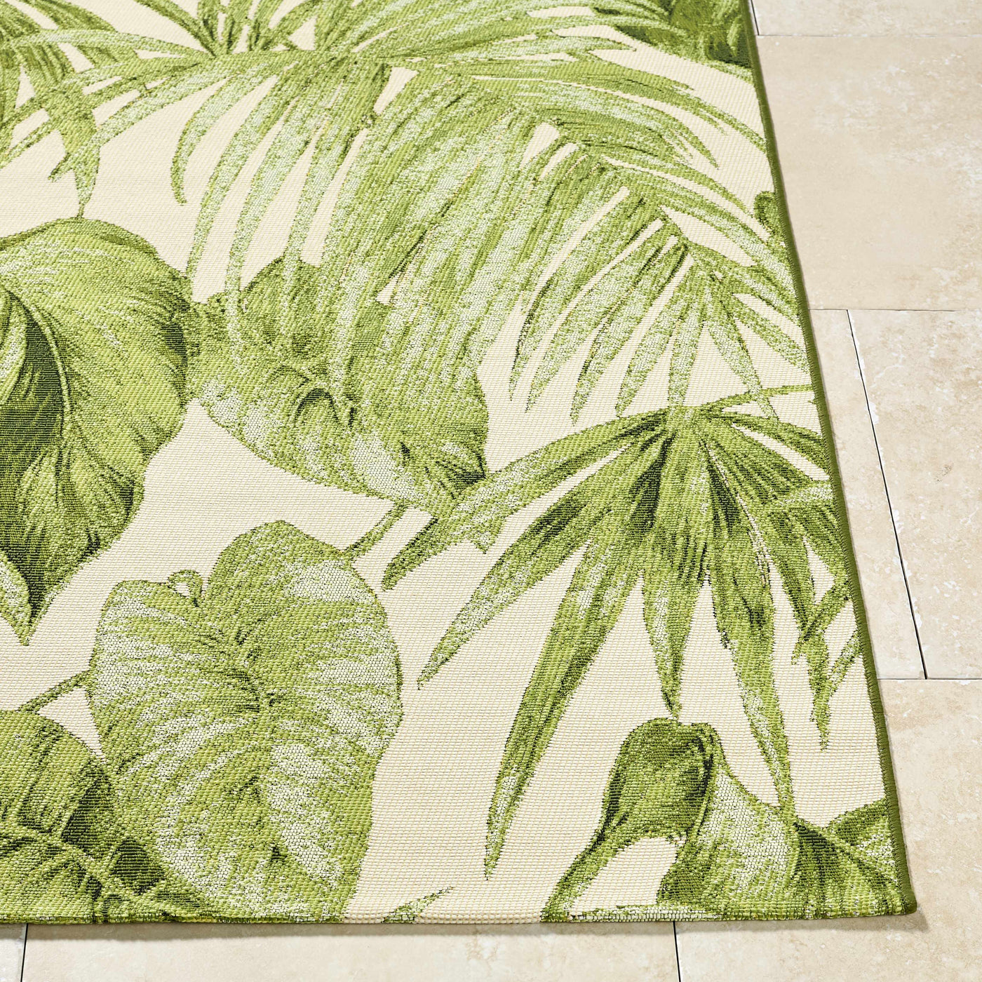 Amirah Green Outdoor Area Rug by Boutique Rugs