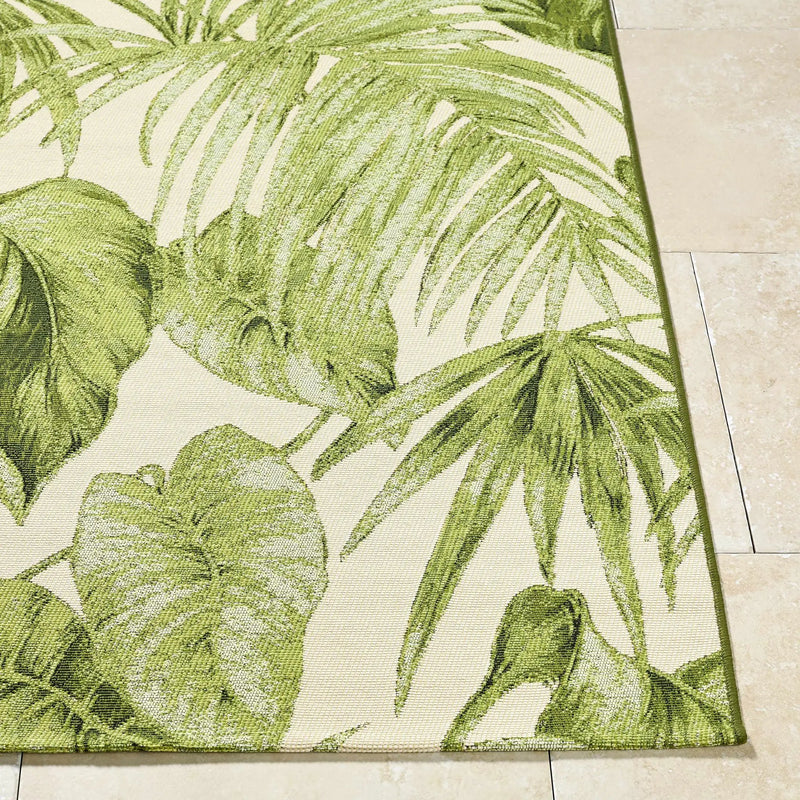 Amirah Green Outdoor Area Rug by Boutique Rugs