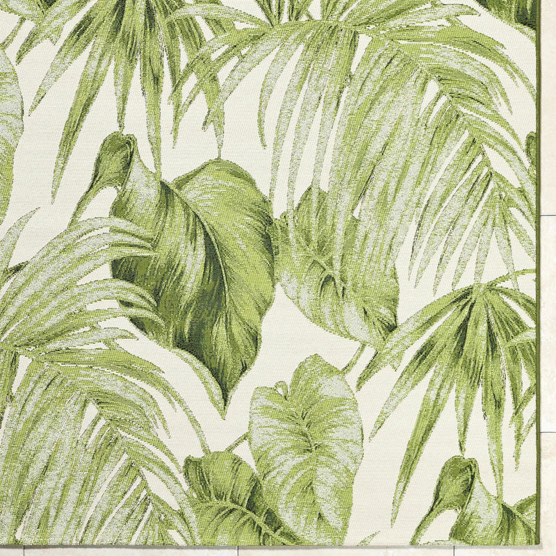 Amirah Green Outdoor Area Rug by Boutique Rugs