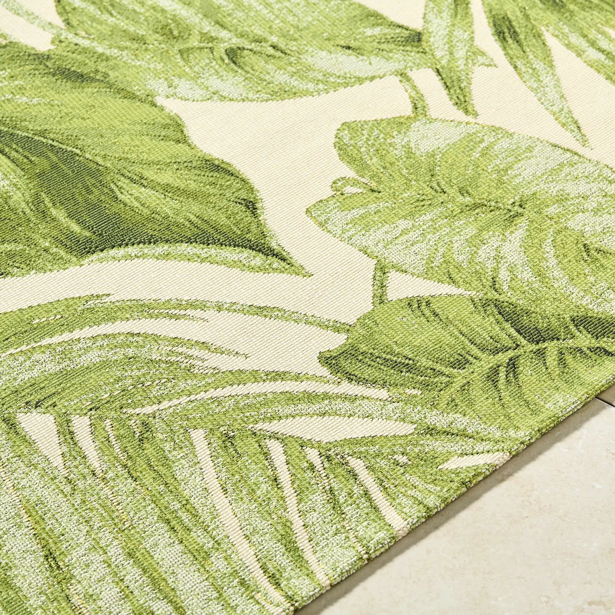 Amirah Green Outdoor Area Rug by Boutique Rugs