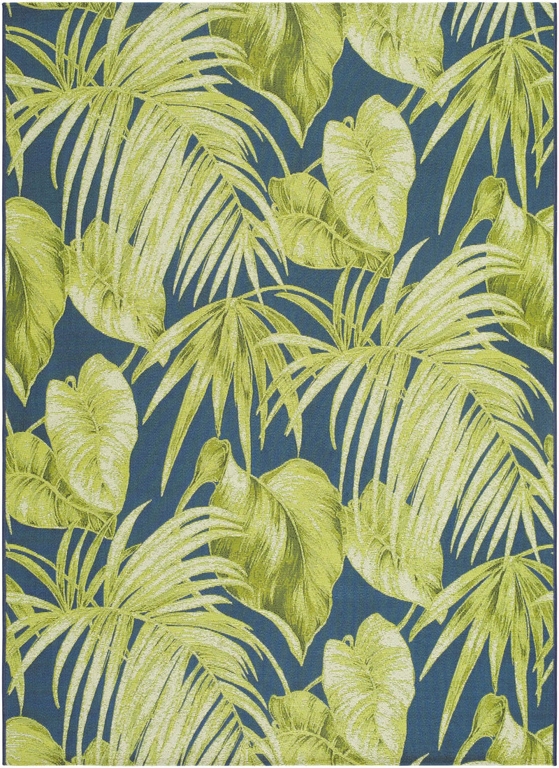 Amirah Teal Outdoor Area Rug by Boutique Rugs