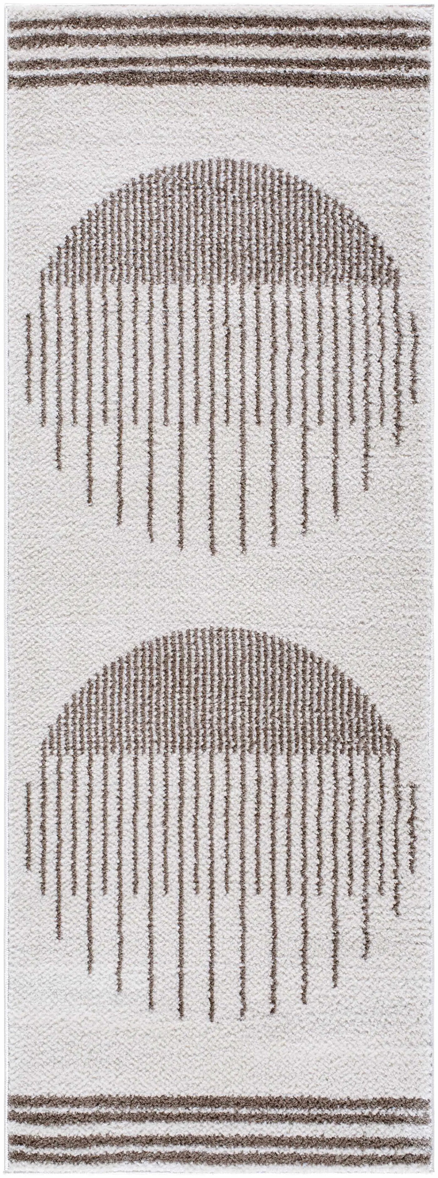 Apichu Brown Washable Area Rug by Boutique Rugs