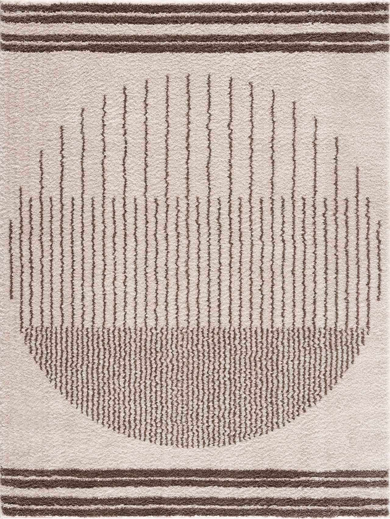 Apichu Brown Washable Area Rug by Boutique Rugs