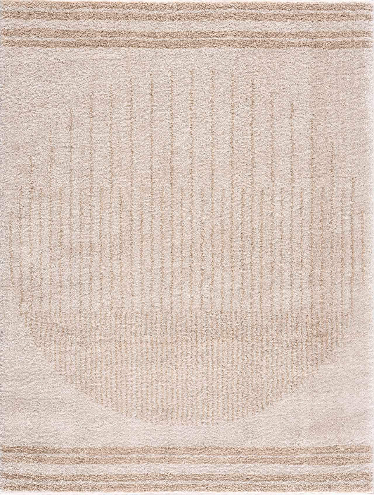 Apichu Beige Washable Area Rug by Boutique Rugs