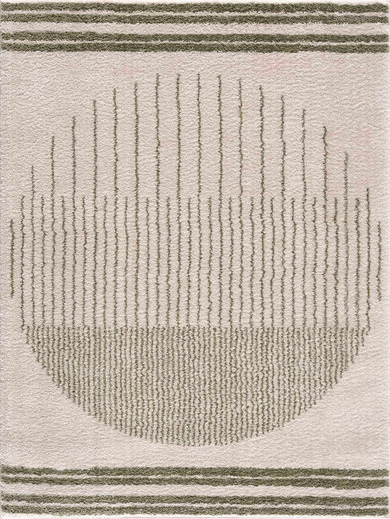 Apichu Green Washable Area Rug by Boutique Rugs
