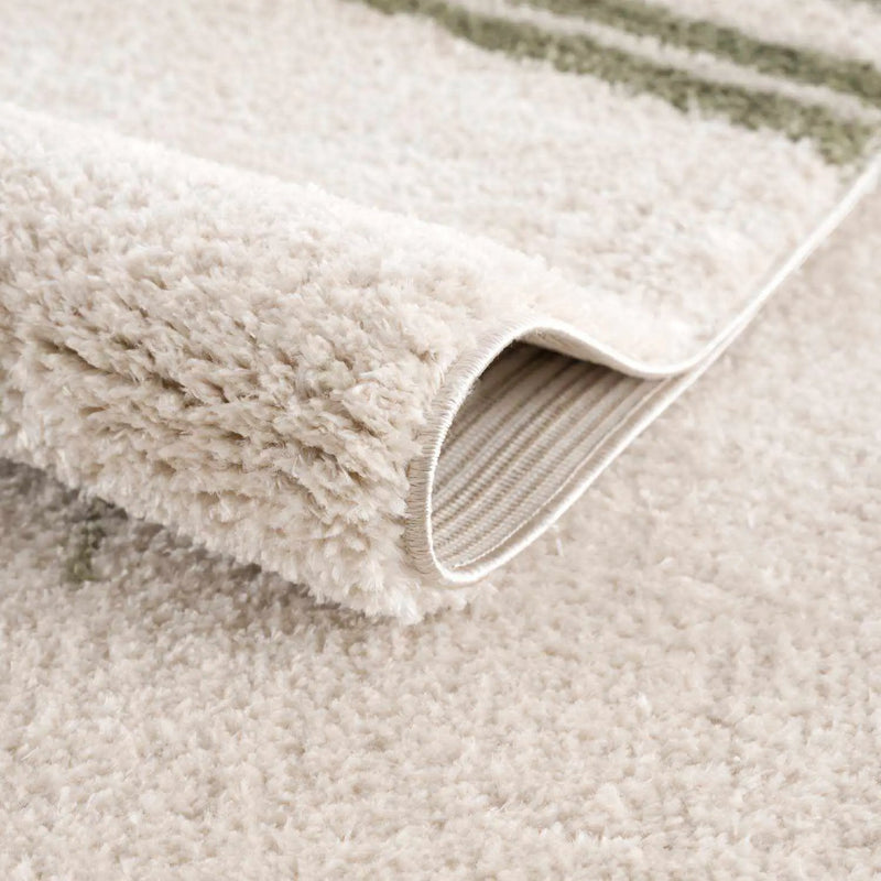 Apichu Green Washable Area Rug by Boutique Rugs