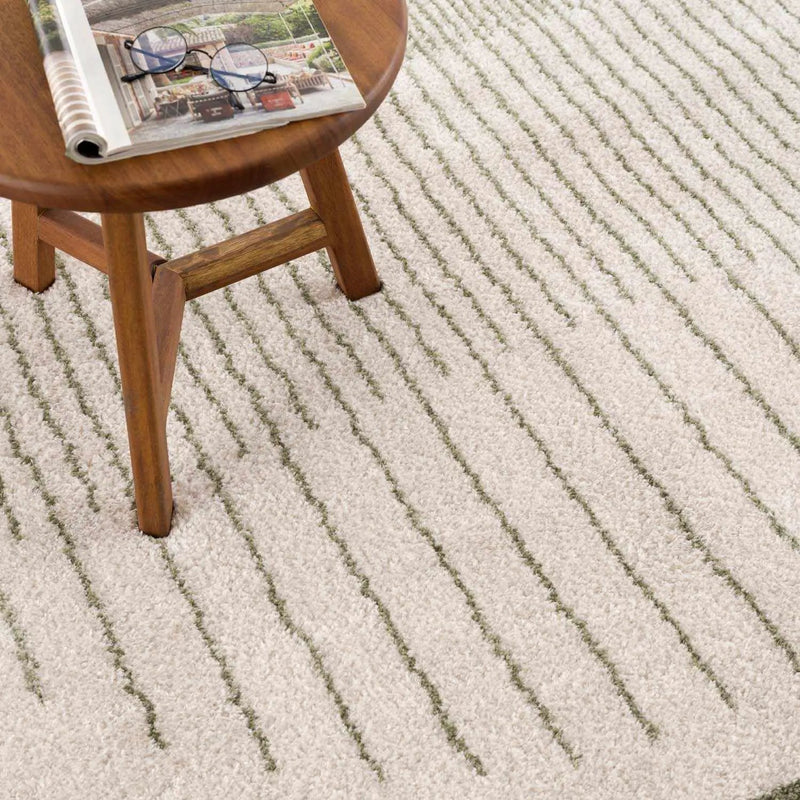 Apichu Green Washable Area Rug by Boutique Rugs
