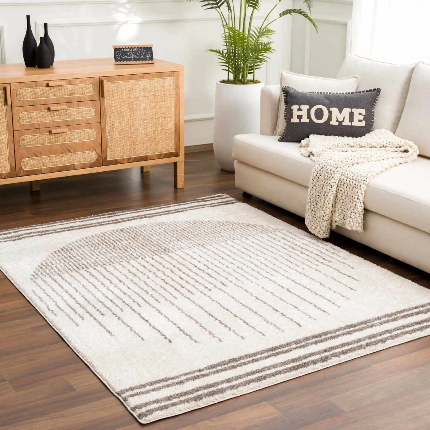 Apichu Charcoal Washable Area Rug by Boutique Rugs