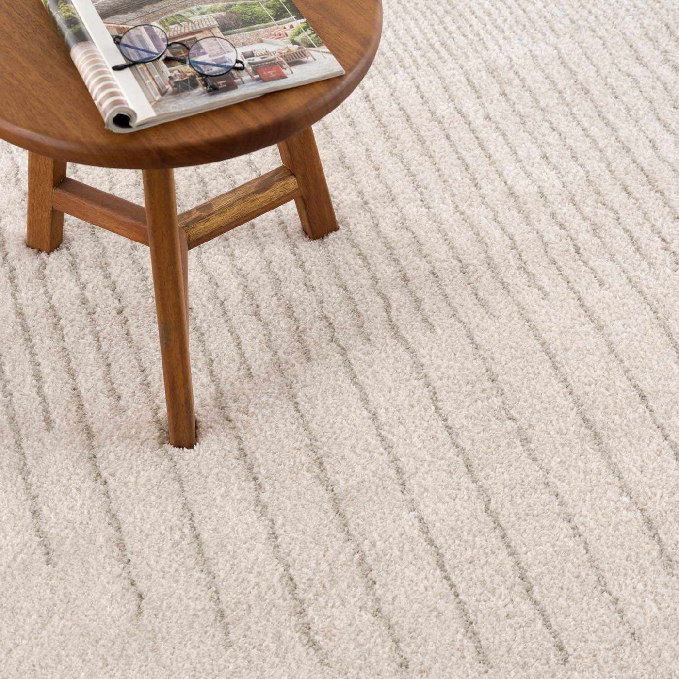 Apichu Gray Washable Area Rug by Boutique Rugs