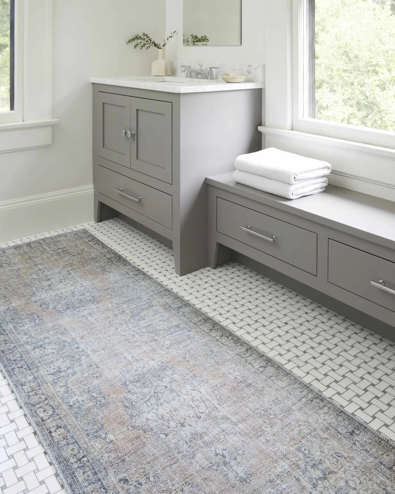 Darling Machine Woven Becki Owens x LIVABLISS BODA-2305 Washable Area Rug by Boutique Rugs