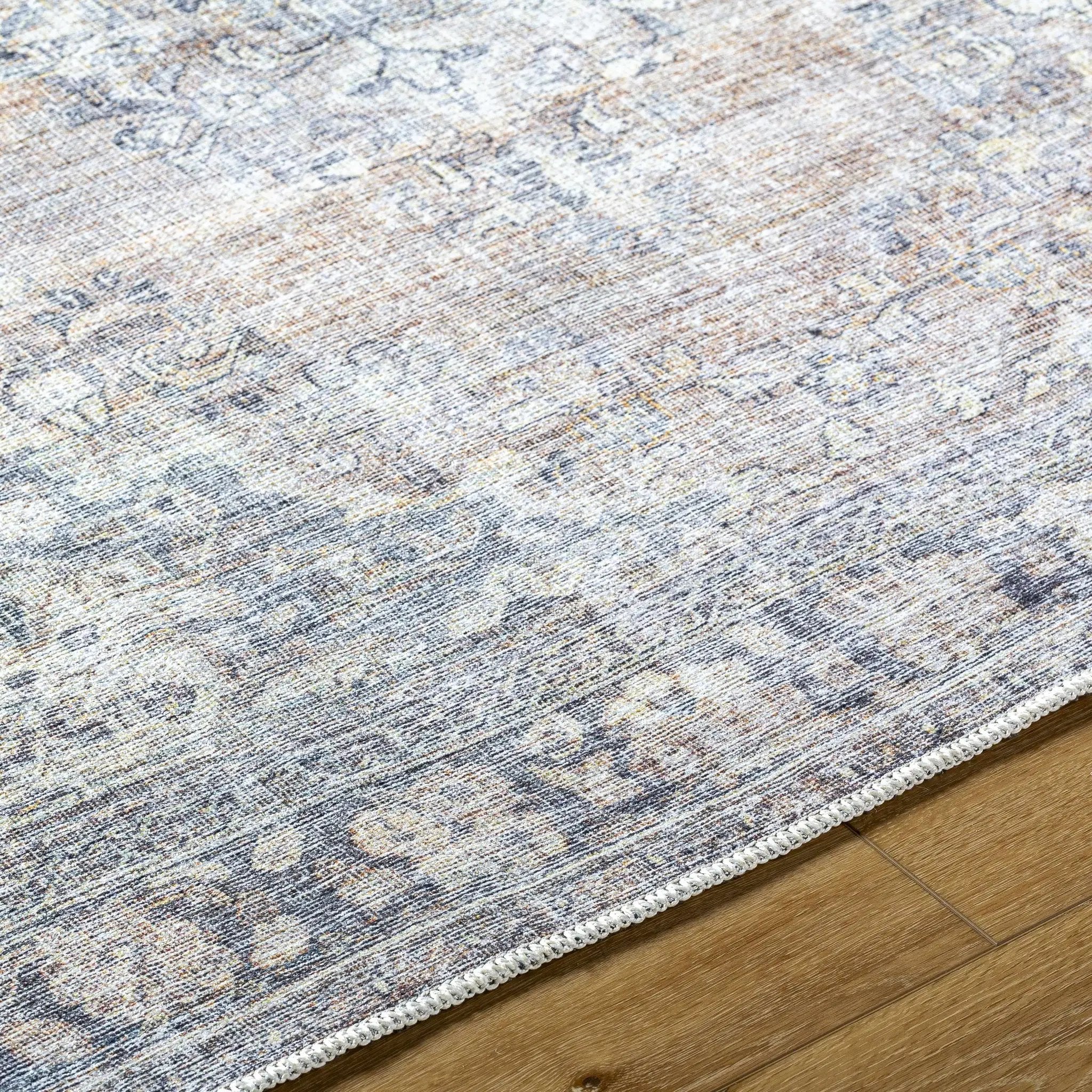Darling Machine Woven Becki Owens x LIVABLISS BODA-2305 Washable Area Rug by Boutique Rugs