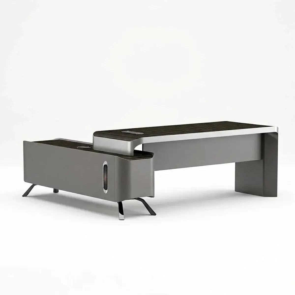 Conex · Luxury L-Shaped Executive Desk by Arc Grove